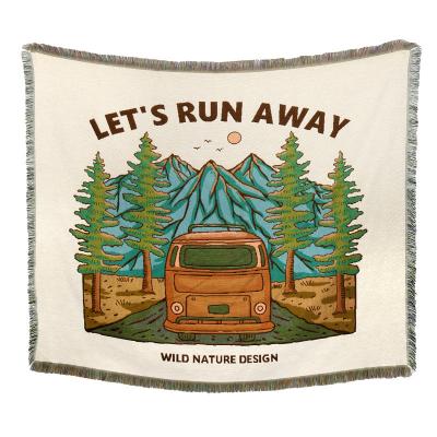 Jacquard tapestry, sofa towel, thread blanket, multifunctional sofa blanket Wall Rug