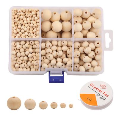 DIY Accessories Cotton Rope Wood Beads Plant Hooks Wood Combination Set
